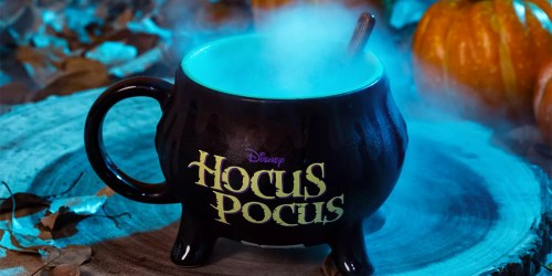 Free Shipping on ANY ShopDisney Order | Hocus Pocus Color Changing Mug & Spoon Set Just $24.99 Shipped
