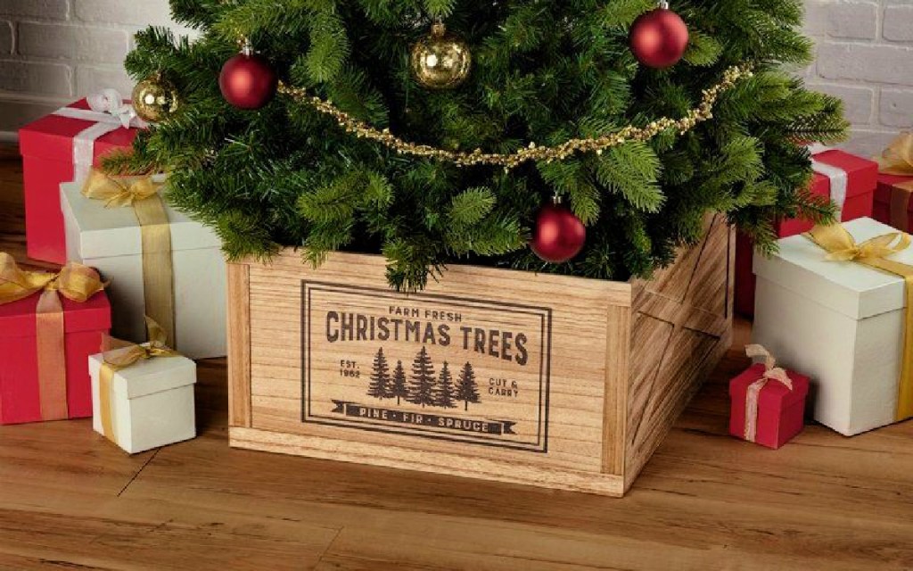 Holiday Time Christmas Tree Collar Base Cover