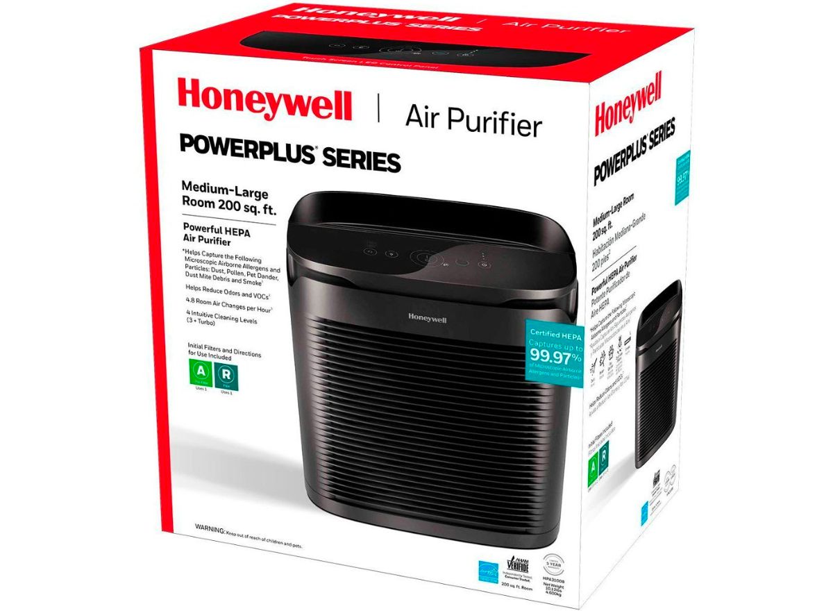 Honeywell PowerPlus HEPA Air Purifier box