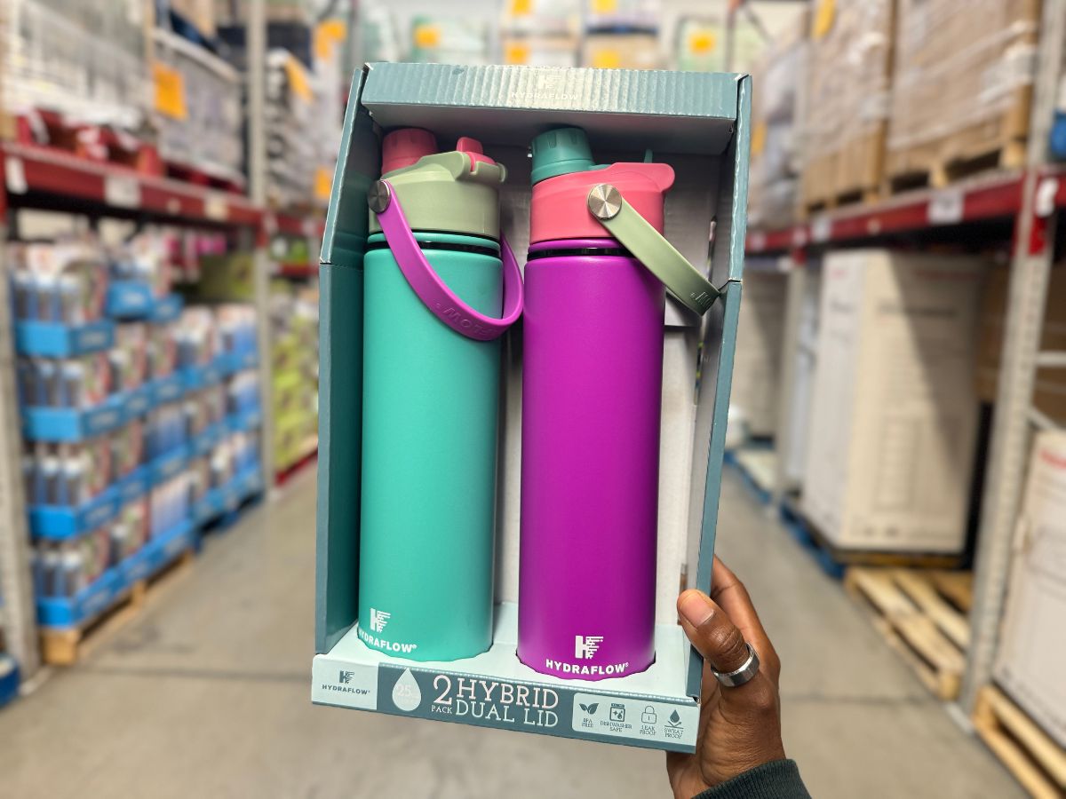 Hydraflow Tumbler 25oz 2-Pack Only $19.98 at Sam’s Club (Keeps Drinks Cold for 12 Hours)