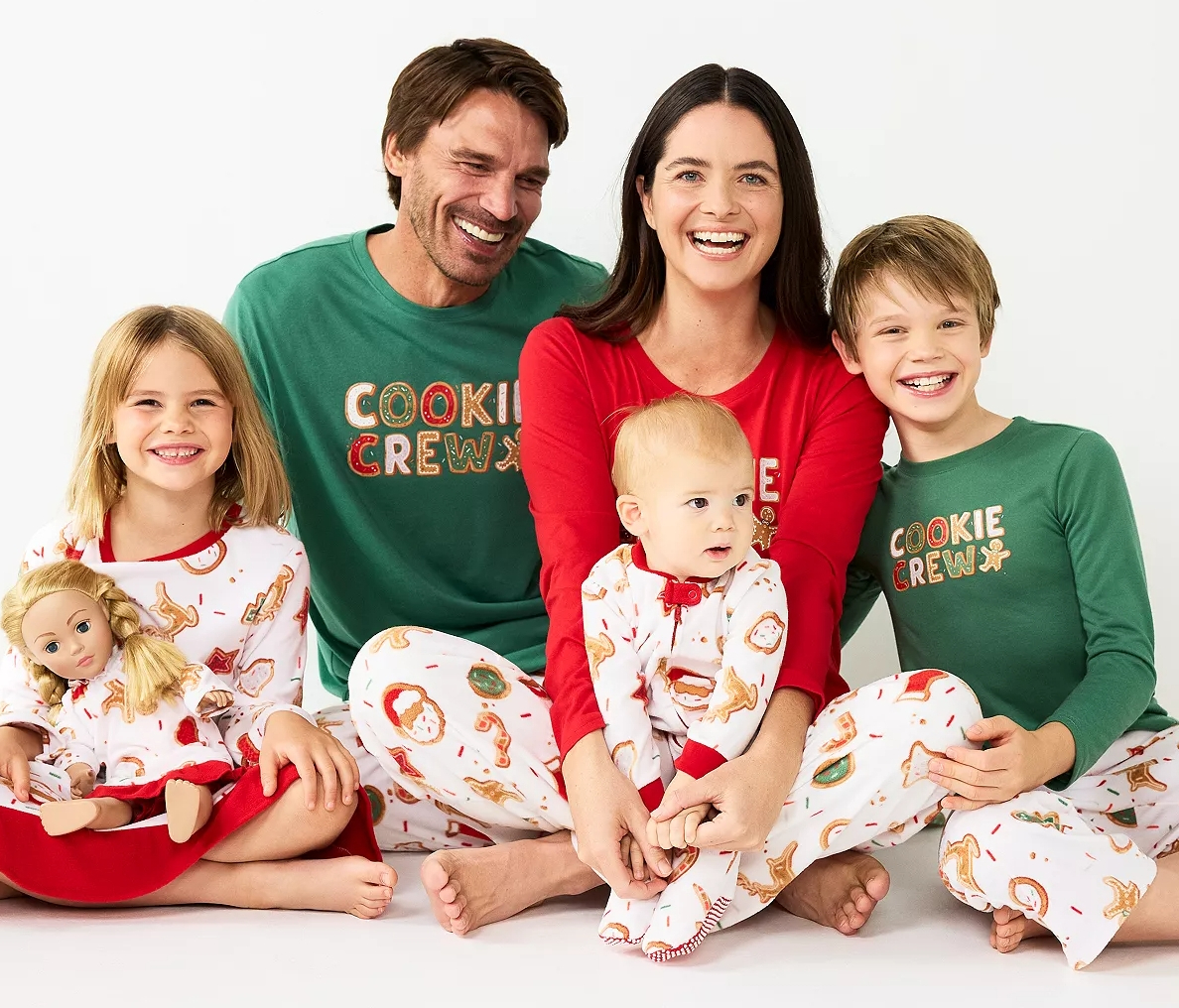 Jammies For Your Families Sweet Holiday Wishes Pajama Collection
