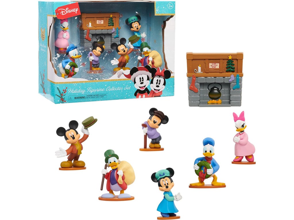 Just Play Disney Holiday Figurine Collector Set