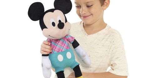 Just Play Disney Mickey Mouse Large 19″ Plush Only $6.92 on Amazon (Regularly $14)