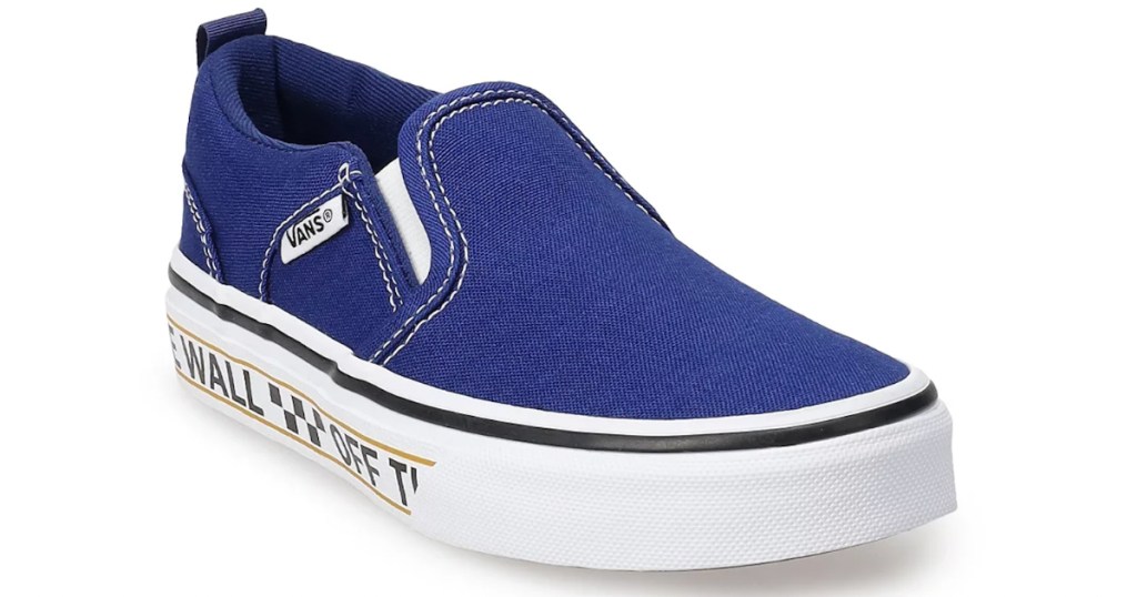 Kids Blue Vans