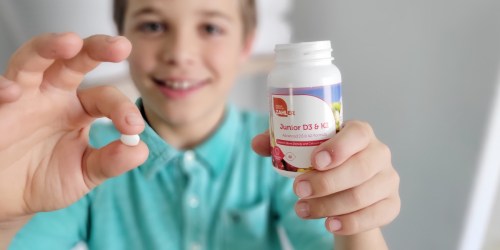 Kids D3 & K2 Chewable Vitamins 90ct Bottle Only $8.44 Shipped on Amazon | Awesome Reviews