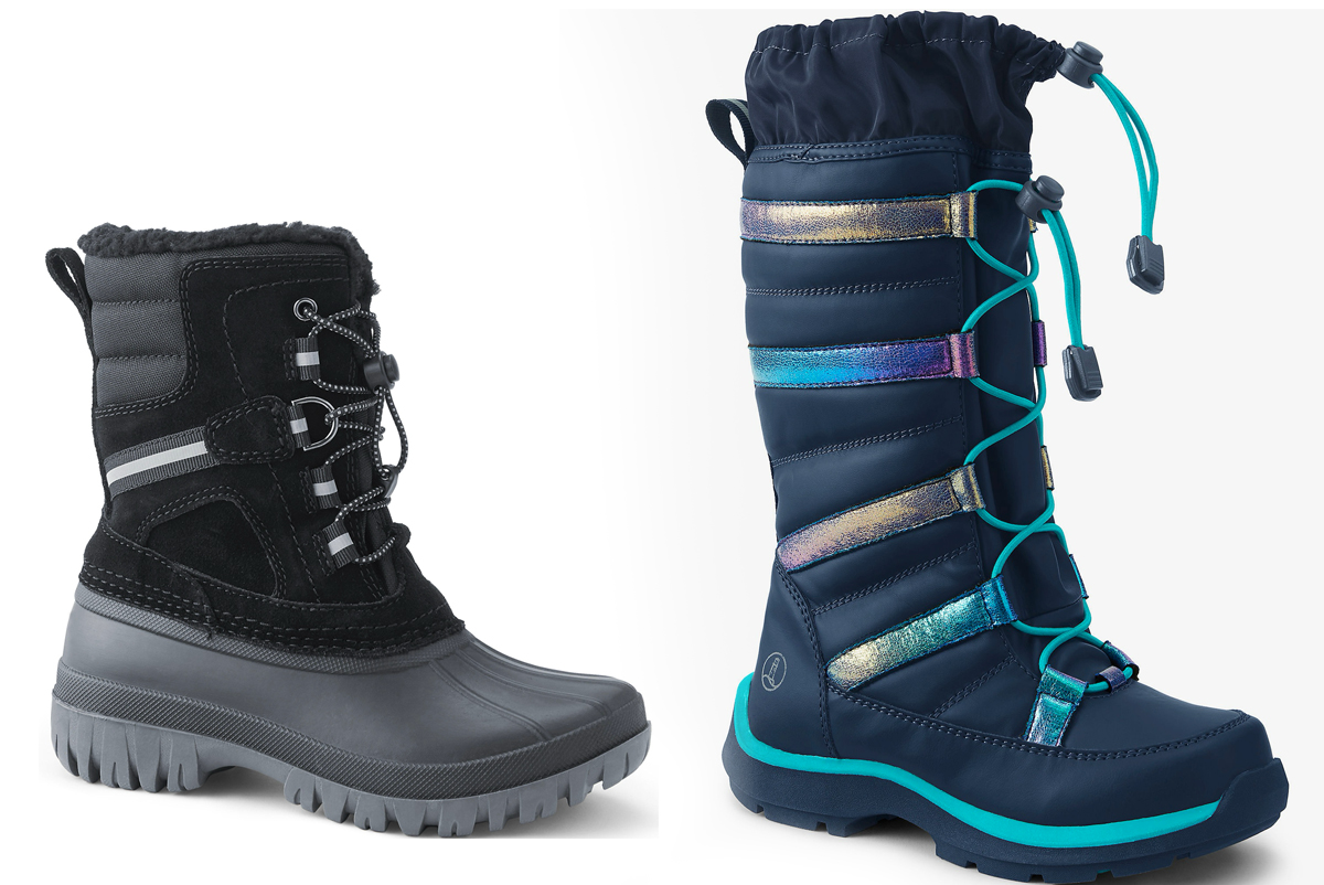 Lands end clearance kids snow boots