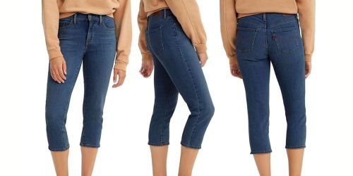 Levi’s Women’s Shaping Capri Jeans Only $19.94 on Amazon (Regularly $60)