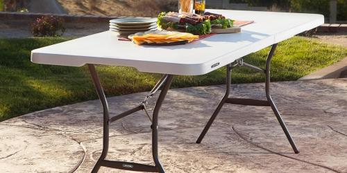 Lifetime 5′ Folding Table Only $29.68 on Walmart.com (Regularly $46)