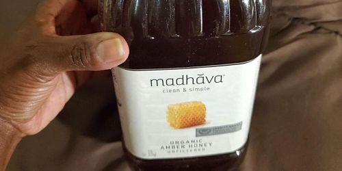 Madhava Organic Amber Honey 5lb Jar Only $15 Shipped on Amazon