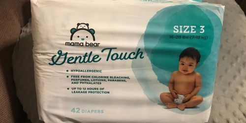 Mama Bear Size 3 Diapers 504-Count Only $39 Shipped for Amazon Prime Members (6¢ Per Diaper) + More
