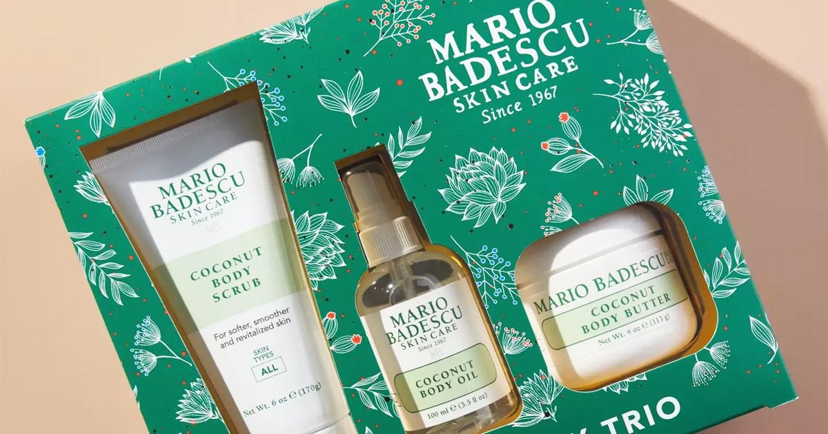 Mario Badescu Coconut Body Trio Gift Set Just 12.50 on Walmart (Reg. 25)