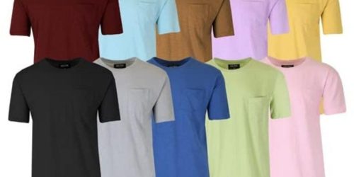 FIVE Men’s Pocket T-Shirts Just $14.99 Shipped for Amazon Prime Members ($2.99 Each)