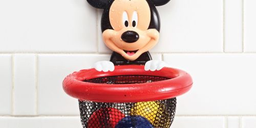 Disney Mickey Mouse Shoot & Store Bath Toy Only $6.89 on Amazon