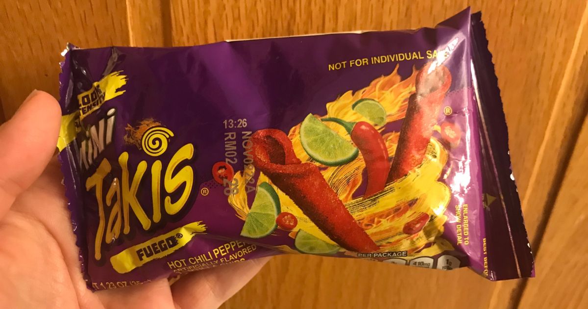 Mini Takis Chips Snack Bags 25Count Only 9.74 Shipped on Amazon (Just