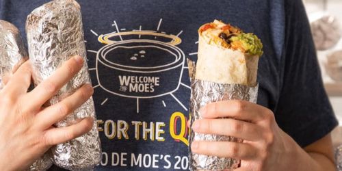 NEW Moe’s Southwest Grill Coupon | Buy One Entree, Get One FREE