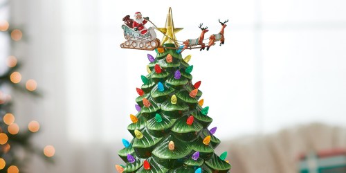 Mr. Christmas Animated Ceramic Tree from $52.45 Shipped for New QVC Customers