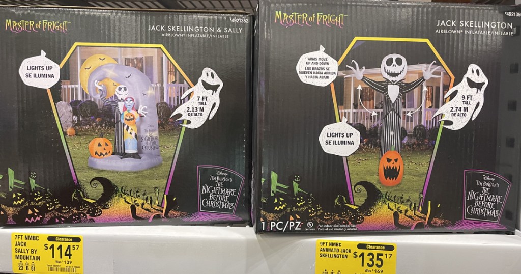 Nightmare Before Christmas inflatables