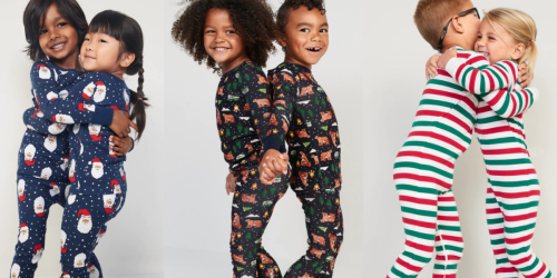 Old Navy Pajamas for Babies & Toddlers Only $6 | Lots of Cute Halloween & Christmas Styles