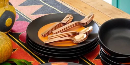 Up to 65% Off Target Kitchen & Dining Sale | Gorgeous Copper Silverware Set Only $16