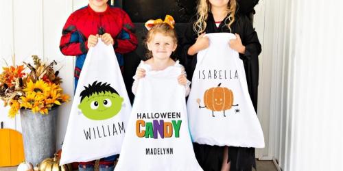 Personalized Halloween Pillowcase Trick-Or-Treat Bags Just $10.88 Shipped (Reg. $25)