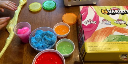 Play-Doh Slime 6-Count Variety Pack Only $7.99 on Amazon (Regularly $17)