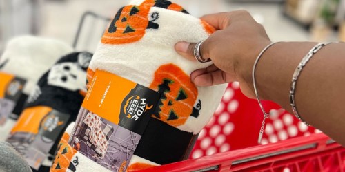 Halloween Throw Blankets Just $10 at Target (In-Store & Online)