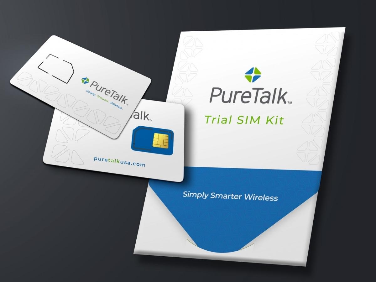 puretalk usa sim cards with packaging