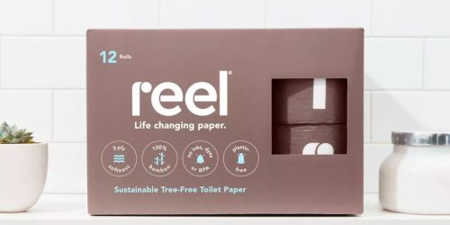 Reel Sustainable Toilet Paper Mega Rolls 12-Count Only $5.79 After Cash Back at Target (Regularly $18)