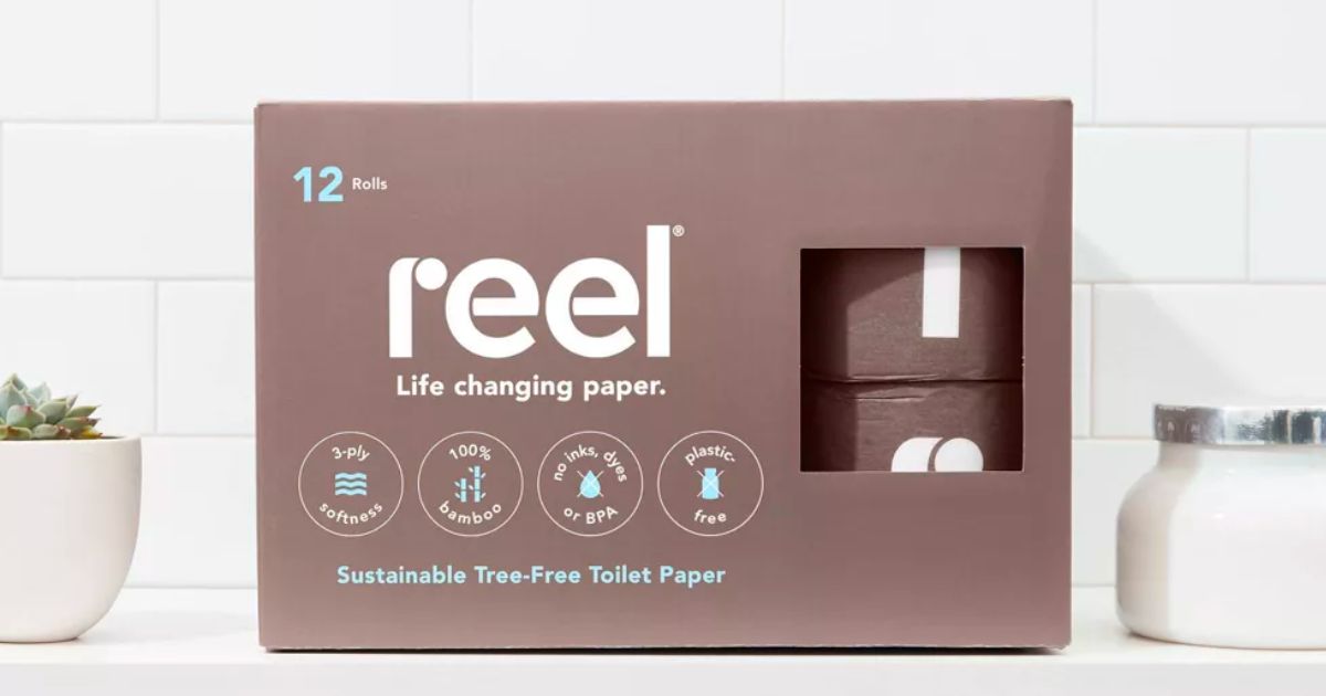 Reel Sustainable Toilet Paper Mega Rolls 12-Count Only $5.79 After