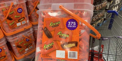 *NEW* Sam’s Club Halloween Candy | Huge Bags of Hershey’s, Large Reese’s Tub, & More!