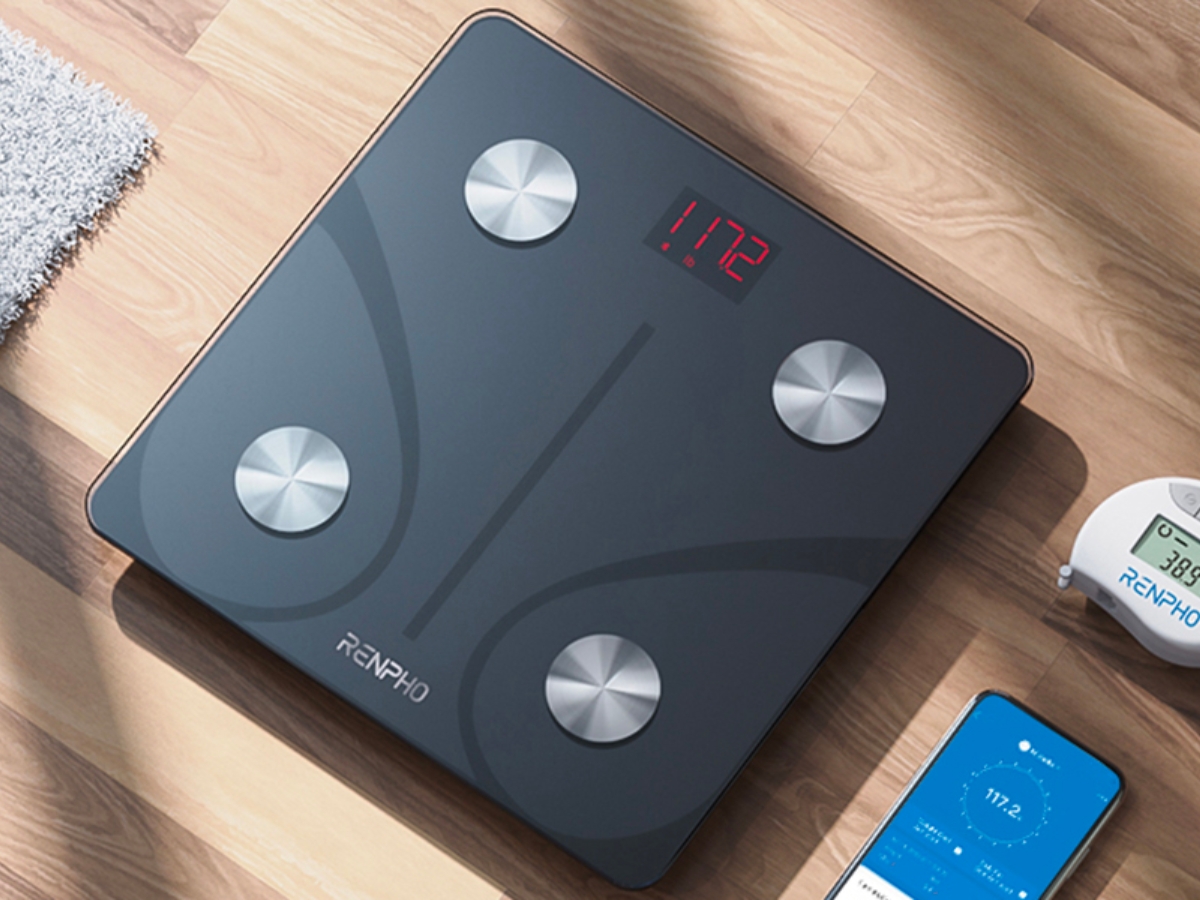 Bluetooth Smart Digital Scale Only $17.99 on Amazon | Tracks Weight, BMI, Muscle Mass & More