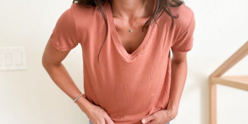 11 Team-Fave Kohl’s Women’s Basics | Comfy Tees from $4.79 (Regularly $12)