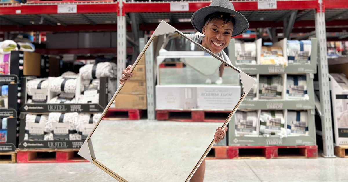 Save Hundreds on This Pottery Barn Mirror Dupe at Sam's Club Hip2Save