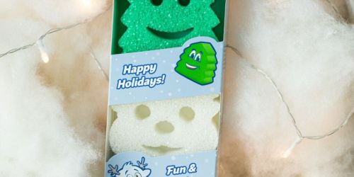 Scrub Daddy Christmas Limited-Edition Sponges & Cloths 9-Piece Set Only $19.68 Shipped