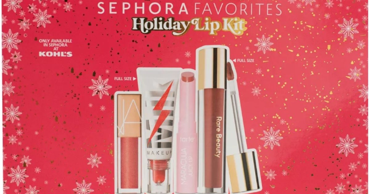 Sephora Favorites Holiday Sets from $25.60 at Kohl's (Over $70