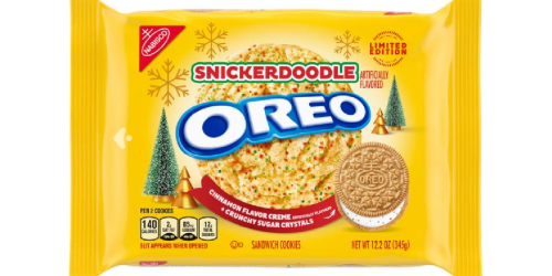 New Snickerdoodle Oreos Arriving 10/17 (Perfect for the Holiday Season!)
