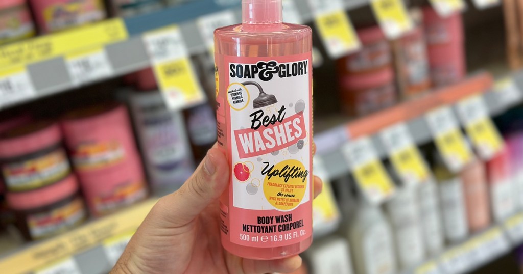 soap & glory products at Walgreens