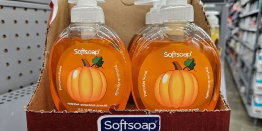Fall-Scented Softsoap Hand Soaps Are Back at Walmart