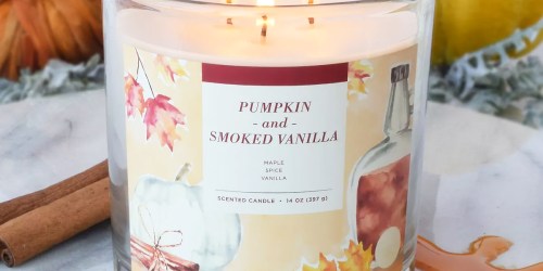 Sonoma 3-Wick Candles from $7 on Kohls.com + Free Shipping for Select Cardholders (New Fall Scents!)