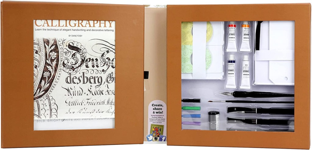 SpiceBox Adult Art Craft & Hobby Kits Introduction to Calligraphy