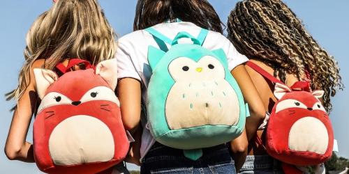 Squishmallows Plush Backpacks Only $20 on Walmart.com (4 Different Style Options)