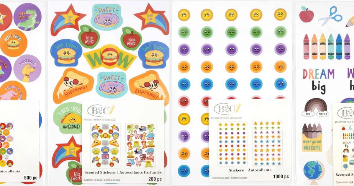 Schiereiland Leesbaarheid Madeliefje Scented Stickers 200-Count Only 89¢ on Michaels.com (Great for Classroom  Rewards) | Hip2Save