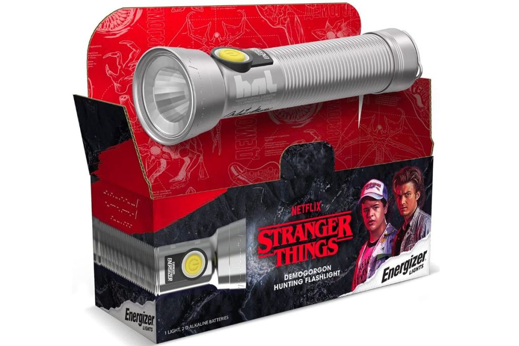 Stranger things demogorgon hunting flashlight and collectors box