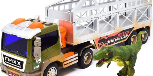 Sunny Days Entertainment Long Haul Dinosaur Transport Truck & Trailer Only $8.79 on Amazon (Regularly $25)