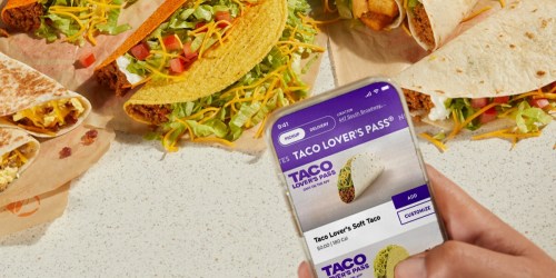 Grab Taco Bell’s Taco Lovers Pass for $10/Month – Enjoy One Taco Daily!