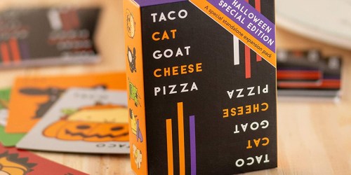 Taco Cat Goat Cheese Pizza Card Game – Halloween Edition Just $9.99 on Amazon