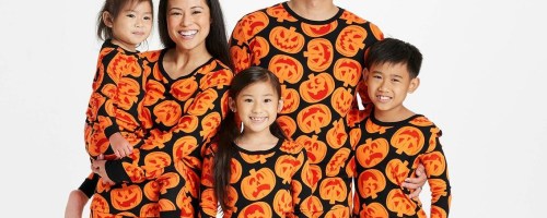 Target Halloween Pumpkin Pajamas