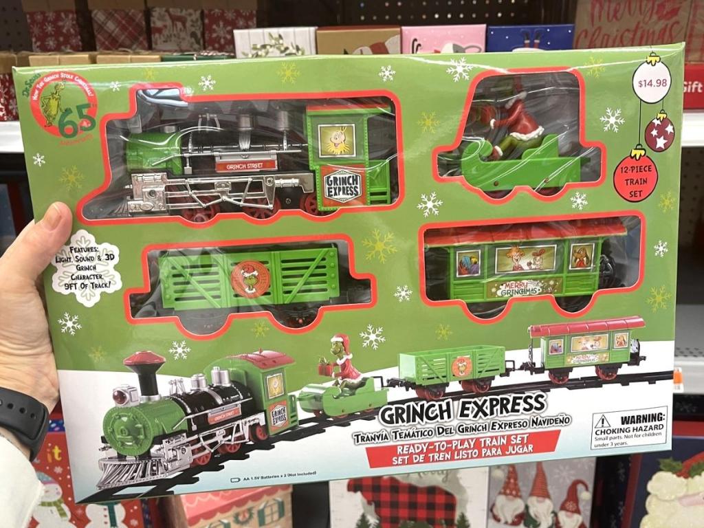 The Grinch Express Train Set 