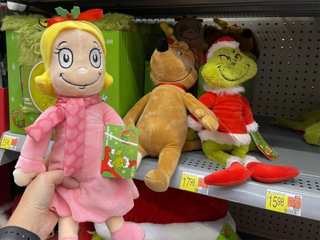 How the Grinch Stole Christmas Character Plush Toys