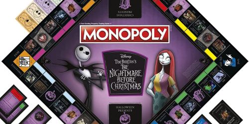 Up to 50% Off Board Games & Puzzles on Amazon | Nightmare Before Christmas Monopoly Only $30 (Regularly $45)